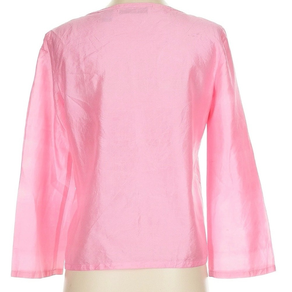 Charles Nolan Silk Blouse - Picture 2 of 5